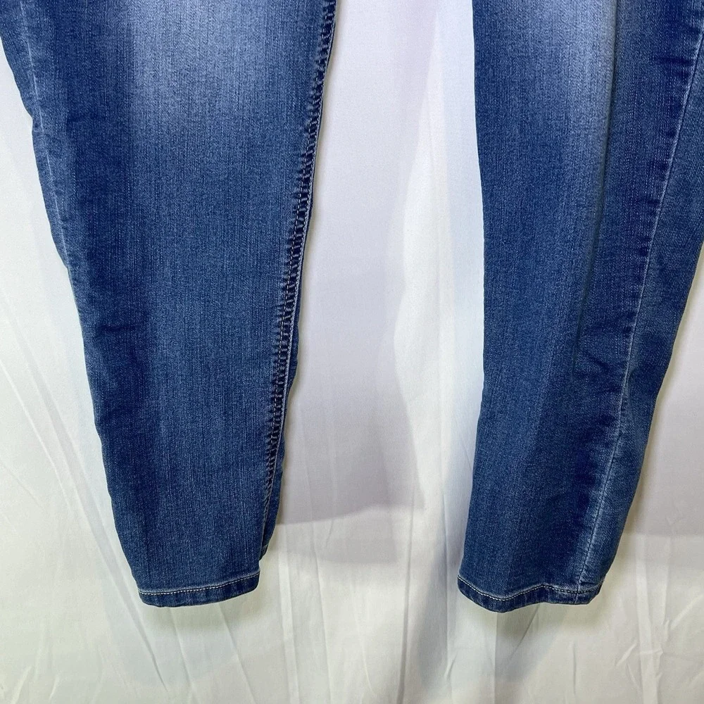 Democracy‎ Jeans  AB Technology Pants Women's Size 8 Blue Med Wash Stretch